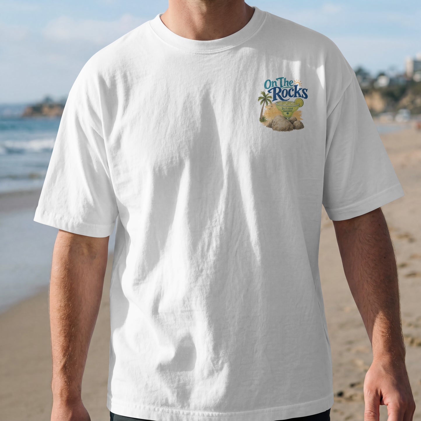 On the Rocks 5 Oclock Somewhere inspired Unisex t-shirt